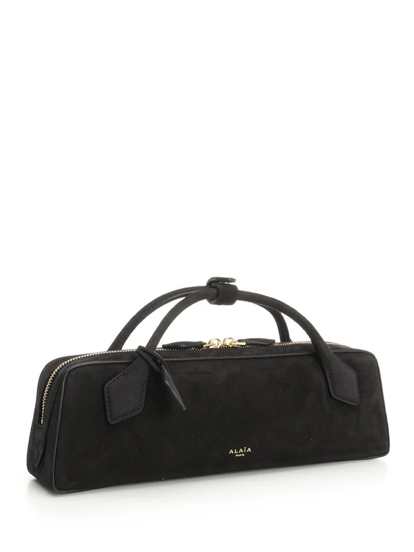 Alaia Le Teckel Burgundy Tote Bags - Image 2