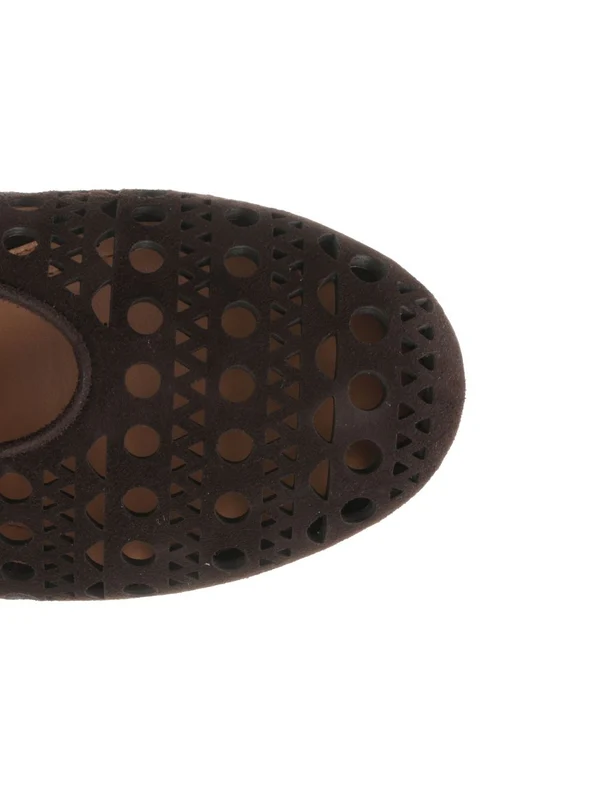 Alaia Brown Flat Shoes - Image 4