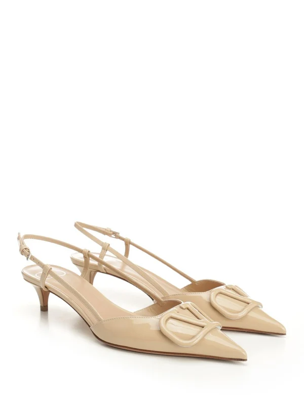 Valentino Beige Sandal Heels - Image 2