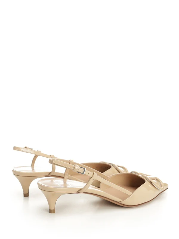 Valentino Beige Sandal Heels - Image 3