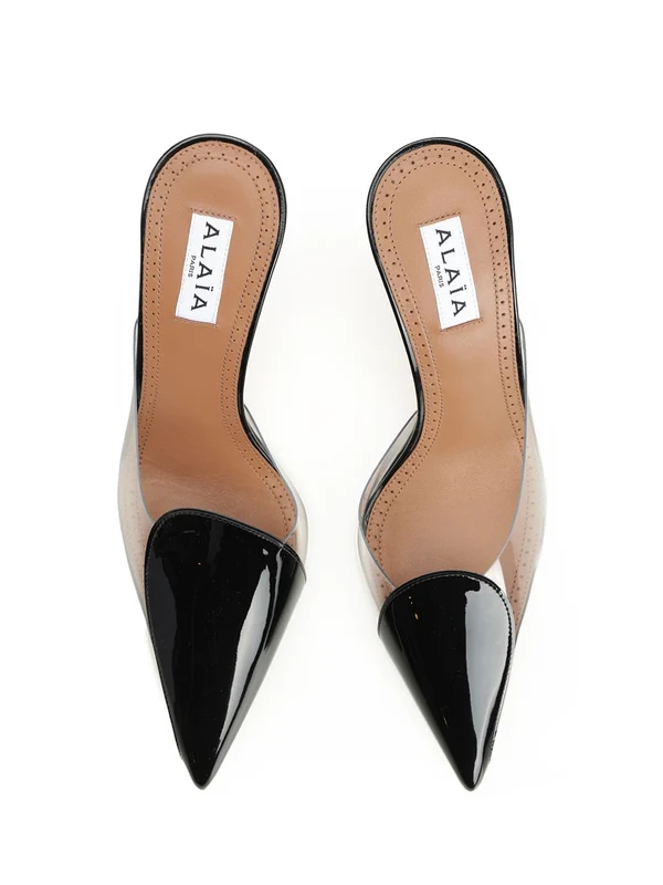 Alaia Black Sandal Heels - Image 5