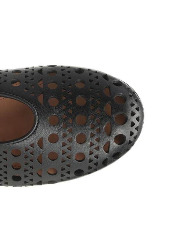Alaia Black Flat Shoes - Image 4
