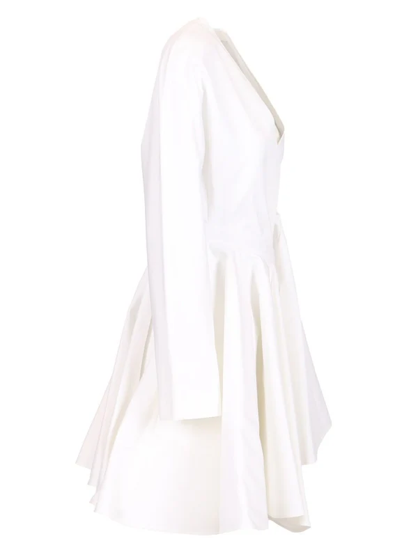 Alaia White Midi Dress - Image 3