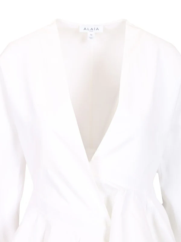Alaia White Midi Dress - Image 4