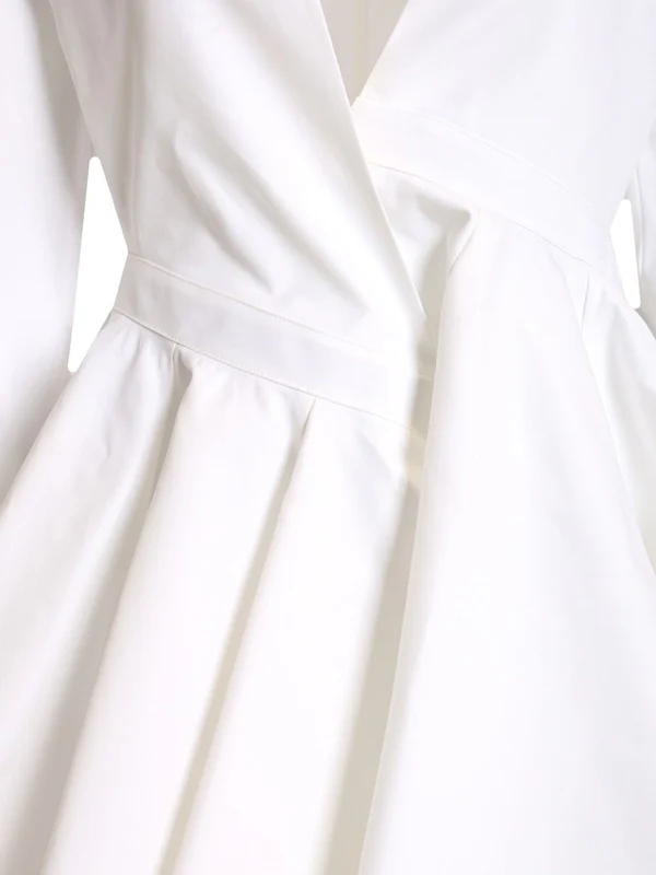 Alaia White Midi Dress - Image 5
