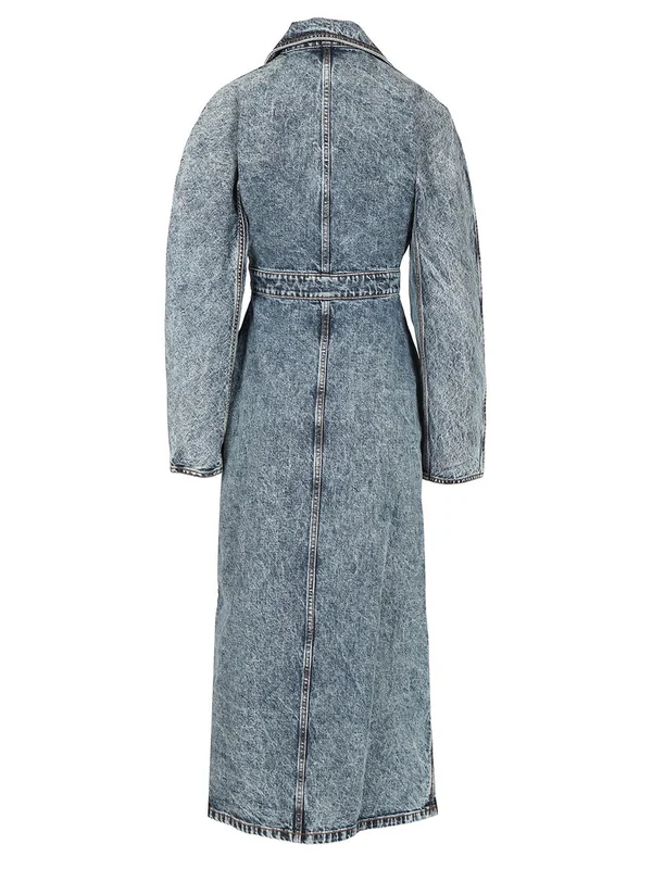 Alaia Blue Trench - Image 2
