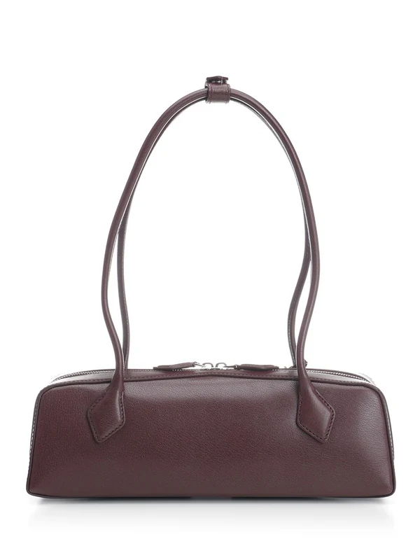 Alaia Le Teckel Burgundy Tote Bag - Image 3