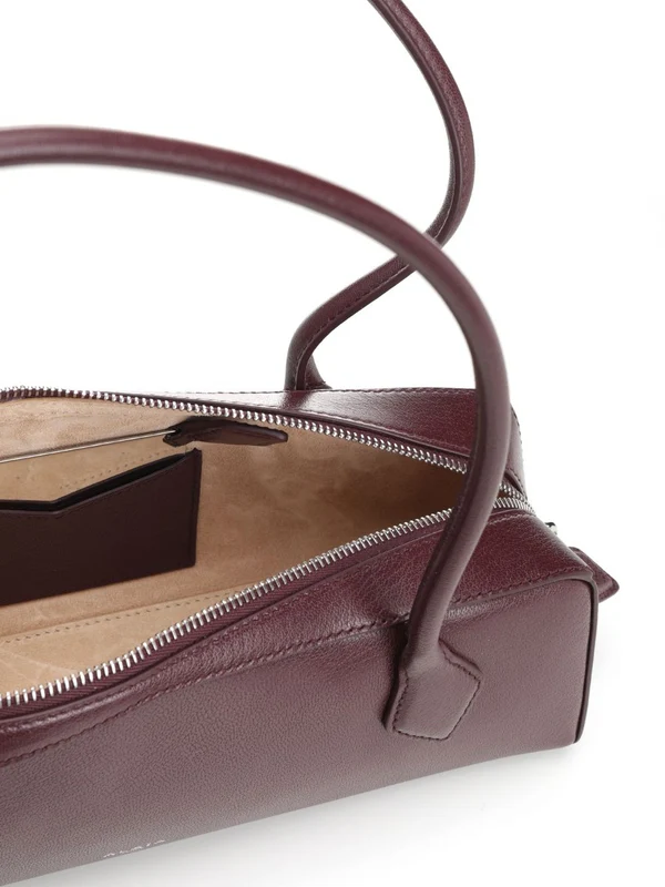 Alaia Le Teckel Burgundy Tote Bag - Image 4