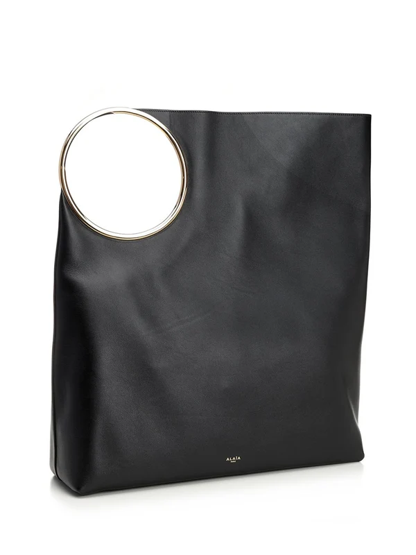 Alaia Black XL Tote Bags - Image 2