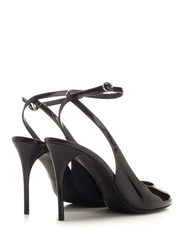 Alaia Black Sandal Heels - Image 3