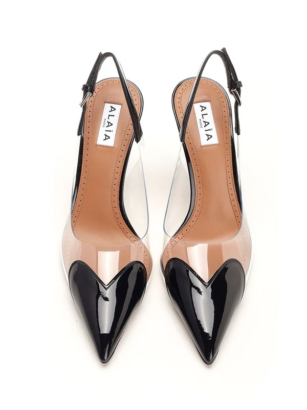 Alaia Black Sandal Heels - Image 5