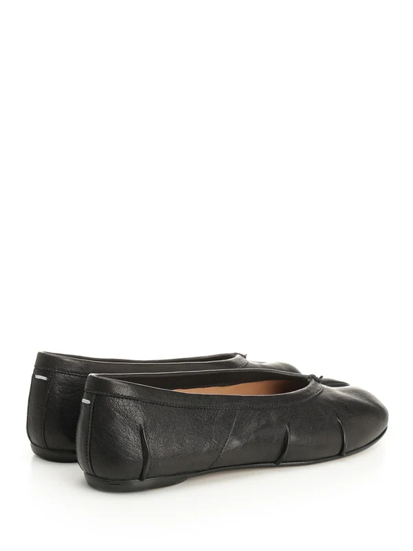 Maison Margiela Black Flat Shoes - Image 3