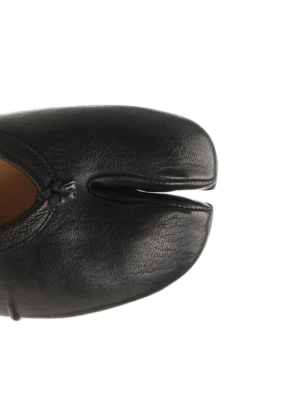 Maison Margiela Black Flat Shoes - Image 4