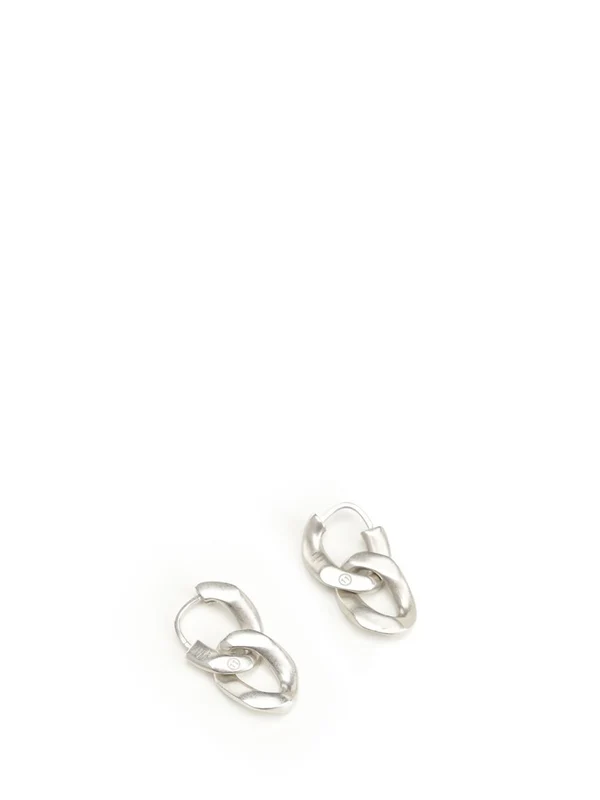 Maison Margiela Silver Earrings - Image 2