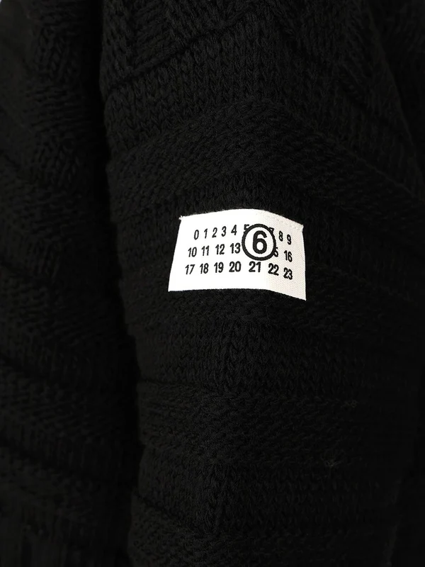 Mm6 Maison Margiela Black Knitted - Image 4