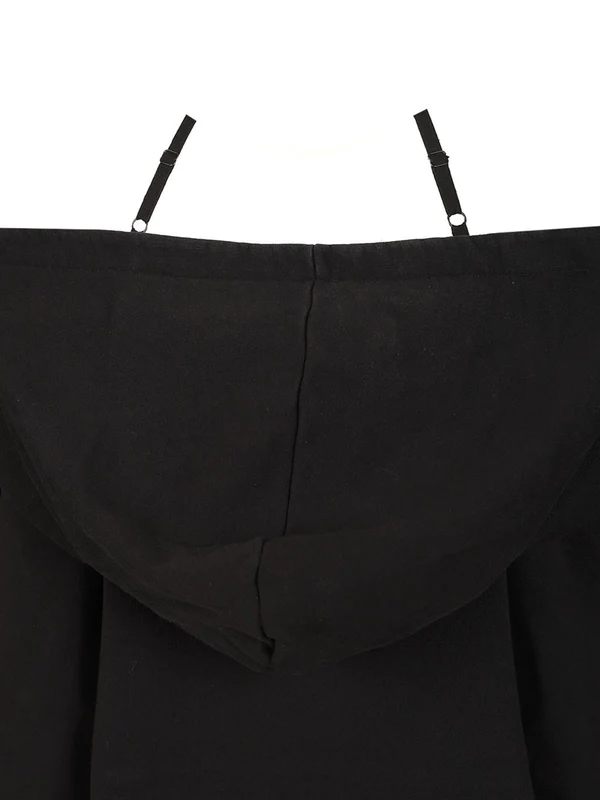 Mm6 Maison Margiela Black Hoodies - Image 7