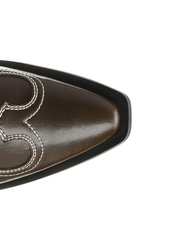 Ganni Black Middle Boots - Image 5