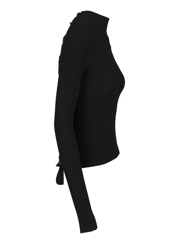 Balenciaga Black Long Sleeve - Image 3