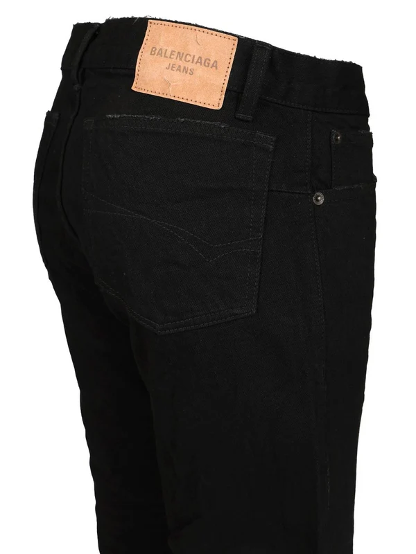 Balenciaga Black Denim Pants - Image 4