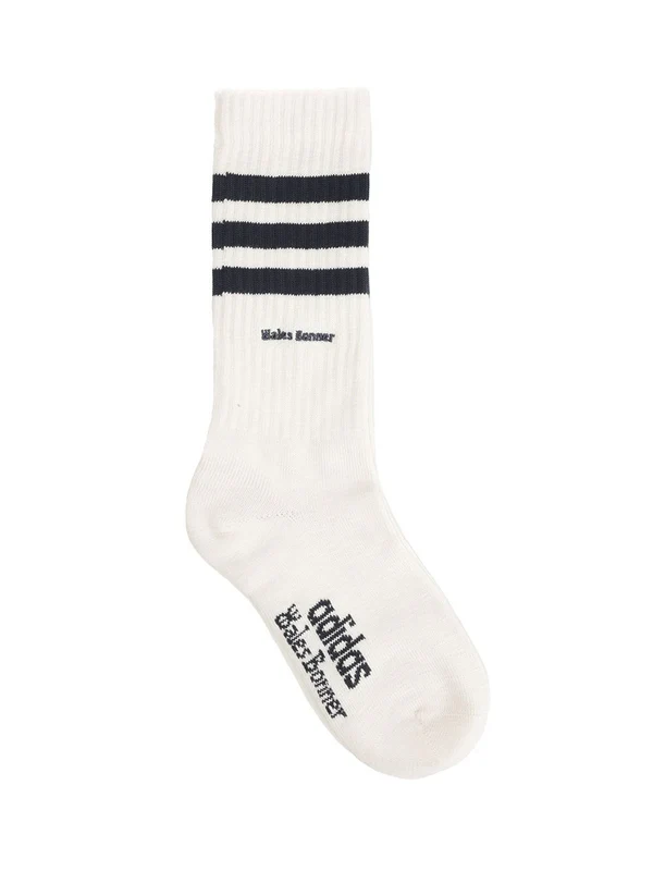Wales Bonner White Black Socks - Image 2
