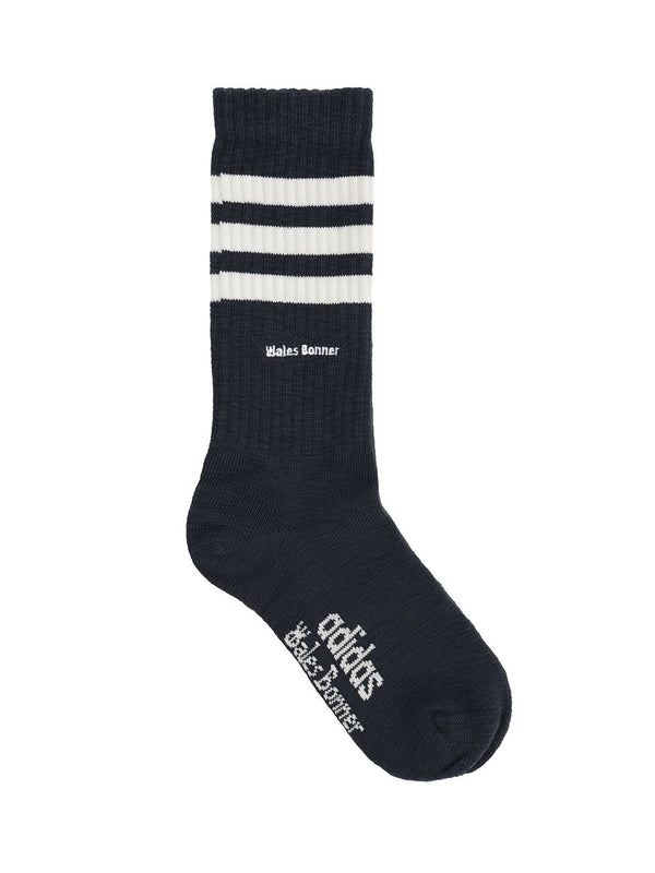 Wales Bonner White Black Socks - Image 3