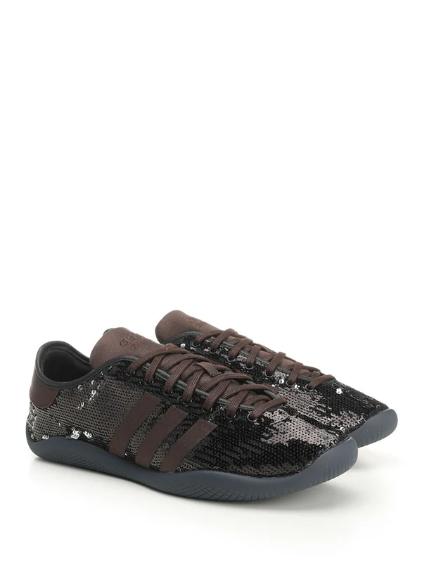 Wales Bonner Black Low Top Sneakers - Image 2