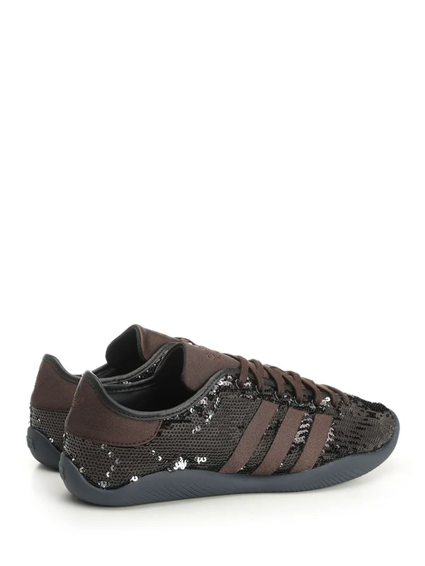 Wales Bonner Black Low Top Sneakers - Image 3