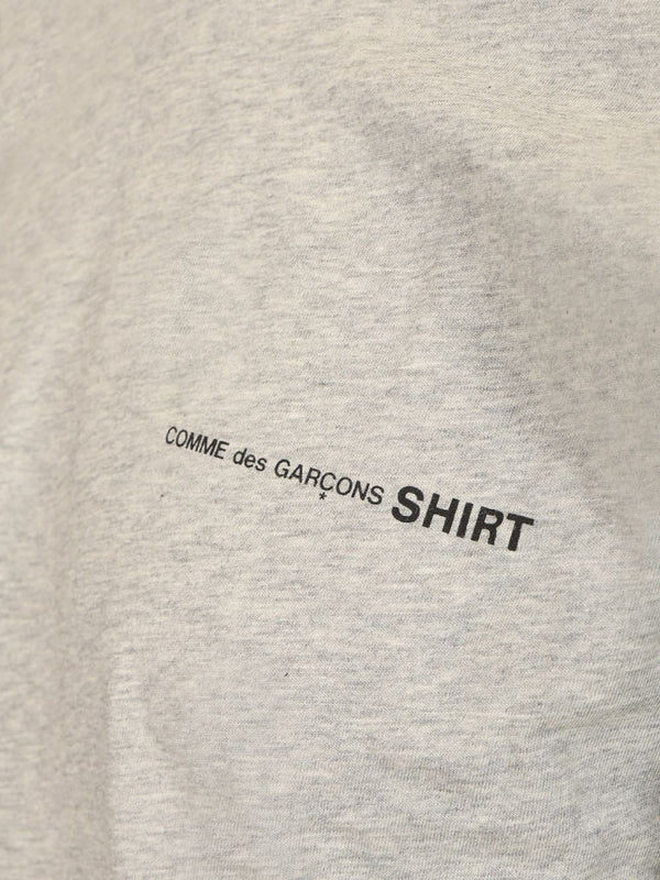 Comme Des Garcons Shirt Grey Half Sleeve - Image 3