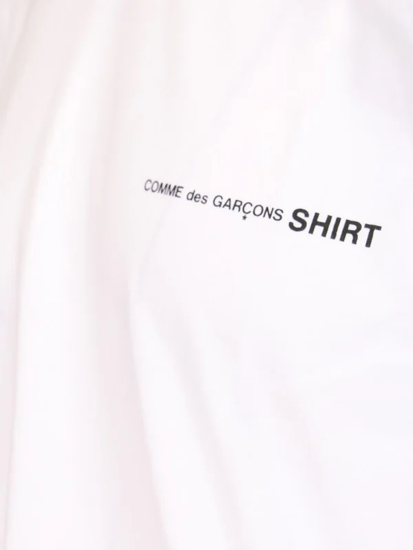 Comme Des Garcons Shirt White Long Sleeve - Image 3