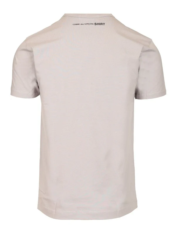 Comme Des Garcons Shirt Grey Half Sleeve - Image 2