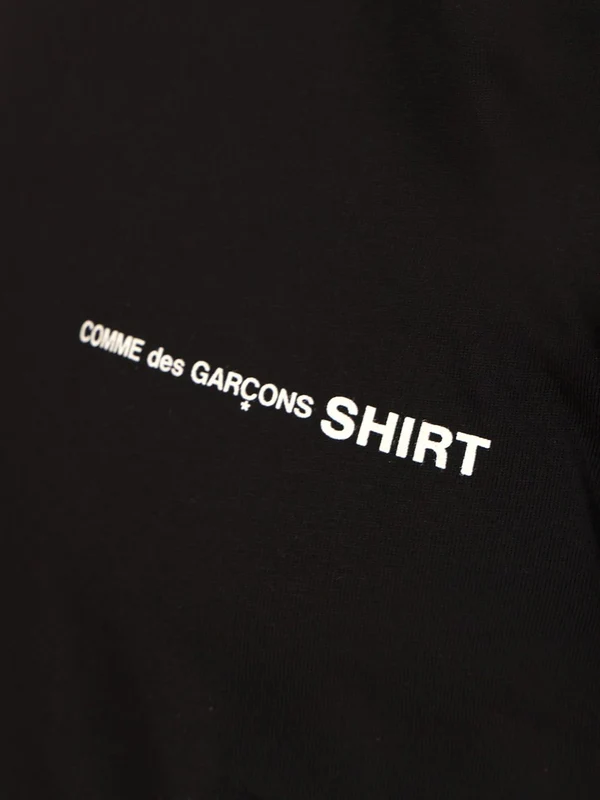 Comme Des Garcons Shirt Black Half Sleeve - Image 3
