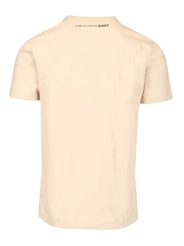 Comme Des Garcons Shirt Beige Half Sleeve - Image 2