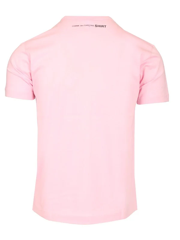 Comme Des Garcons Shirt Pink Half Sleeve - Image 2
