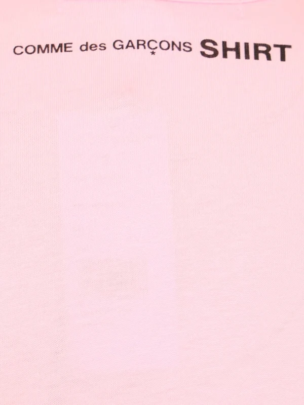 Comme Des Garcons Shirt Pink Half Sleeve - Image 3