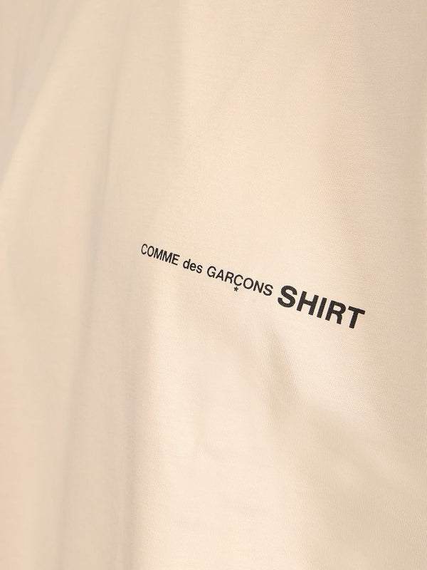 Comme Des Garcons Shirt Beige Half Sleeve - Image 3