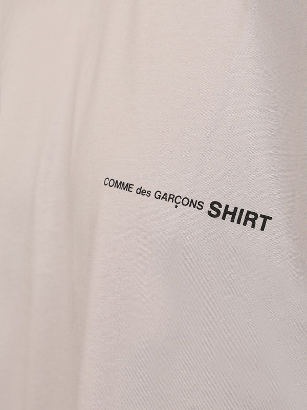 Comme Des Garcons Shirt Grey Half Sleeve - Image 3