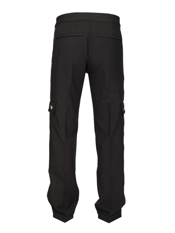 Wales Bonner Black Casual Pants - Image 2