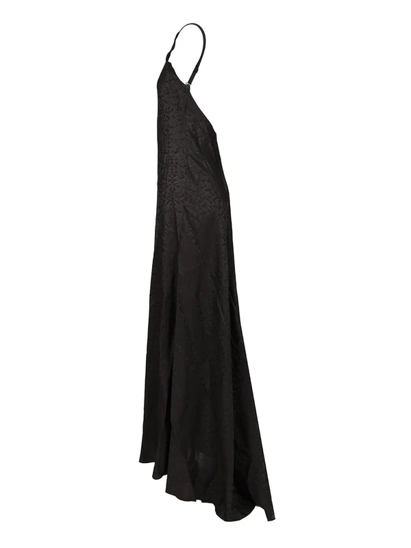 Balenciaga Black Midi Dress - Image 3