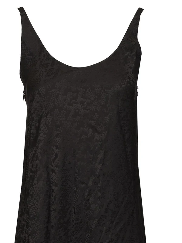Balenciaga Black Midi Dress - Image 4