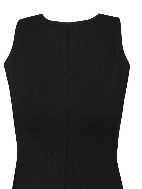 Lemaire Black Midi Dress - Image 4