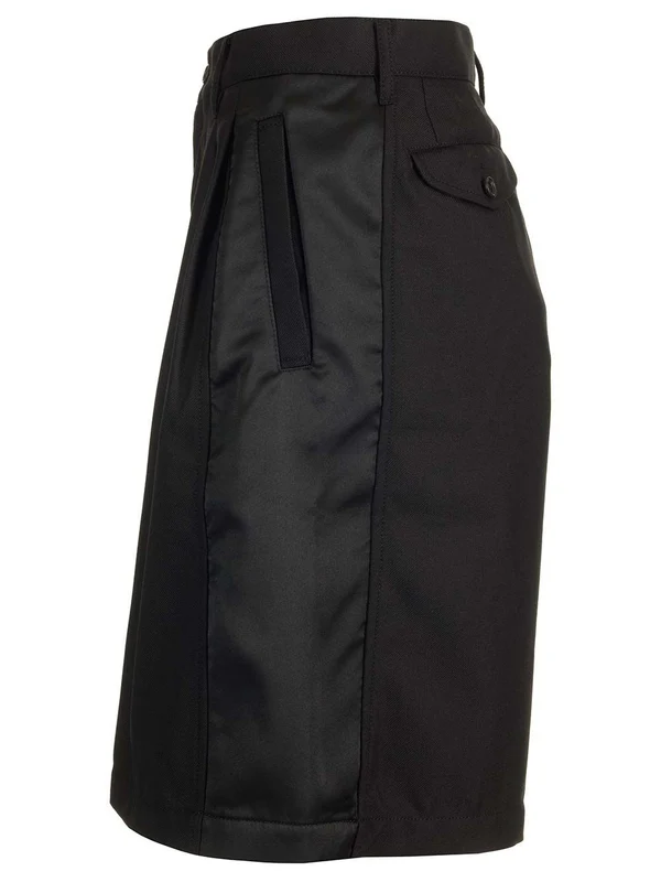 Comme Des Garcons Shirt Black Shorts - Image 3