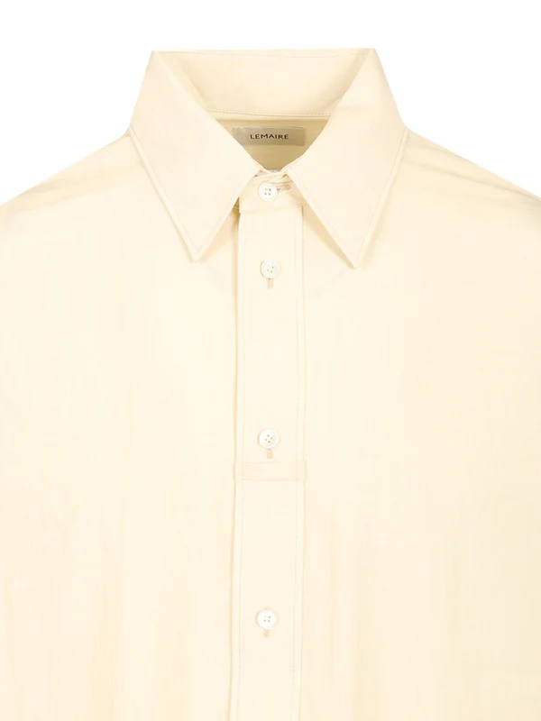 Lemaire Beige White Shirts - Image 4