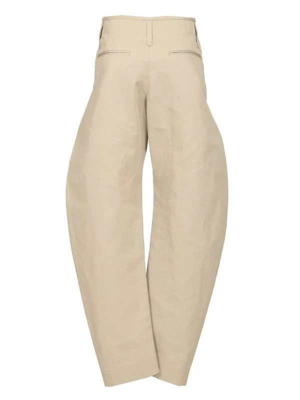Lemaire Tapered Beige Pants - Image 2