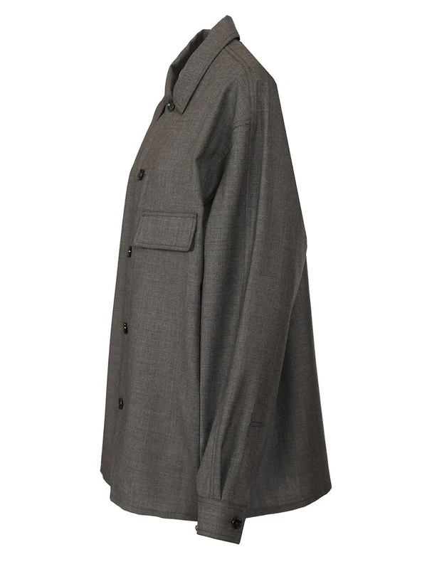 Lemaire Light Tailored Overshirt Jackets - Image 3