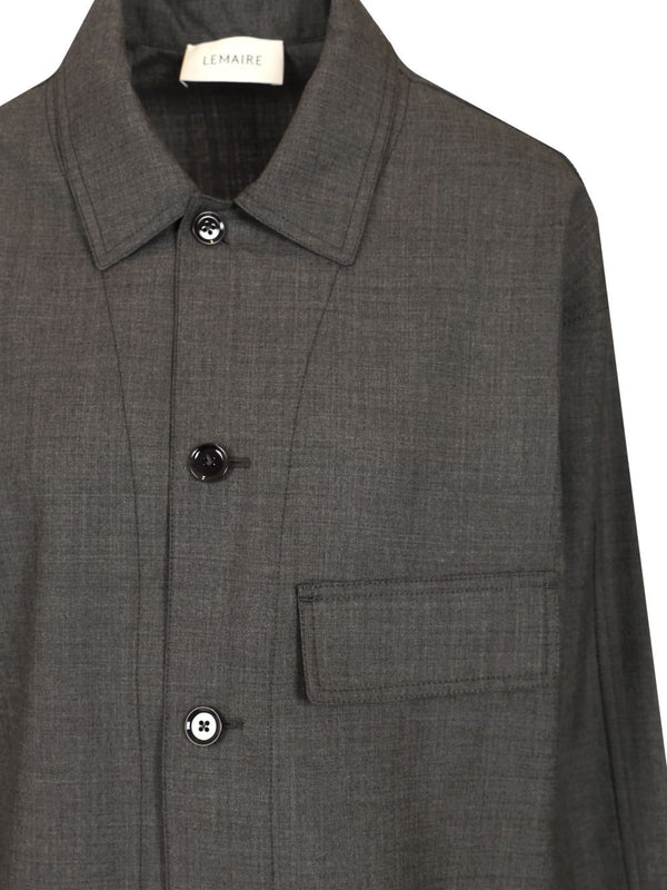 Lemaire Light Tailored Overshirt Jackets - Image 4