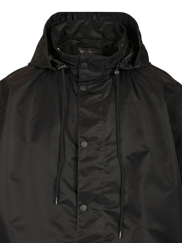 Balenciaga Black Parka - Image 4