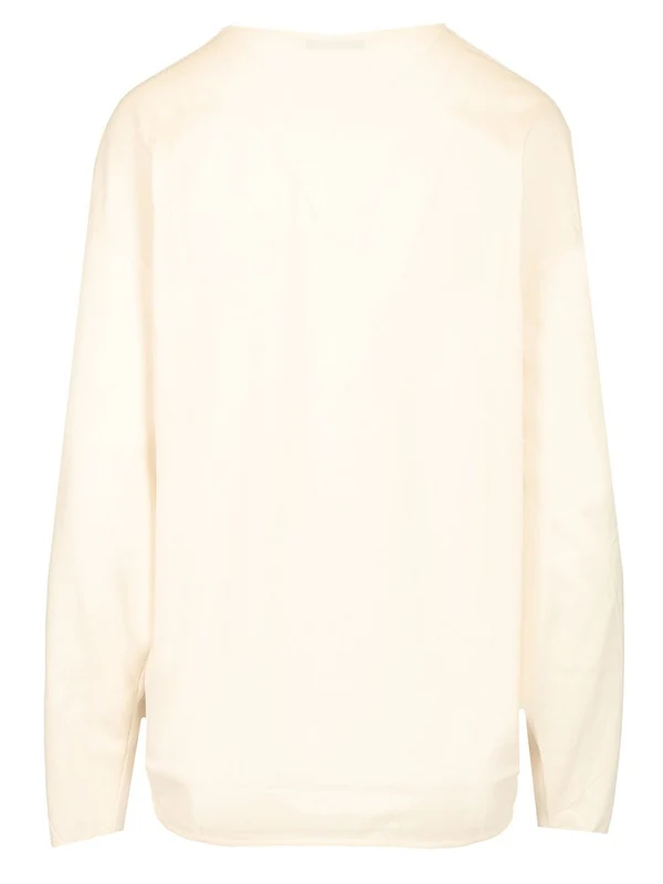 Lemaire Beige White Long Sleeve - Image 2