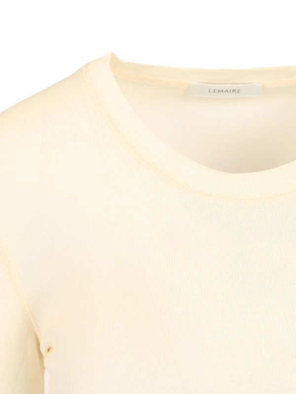 Lemaire Beige White Long Sleeve - Image 4