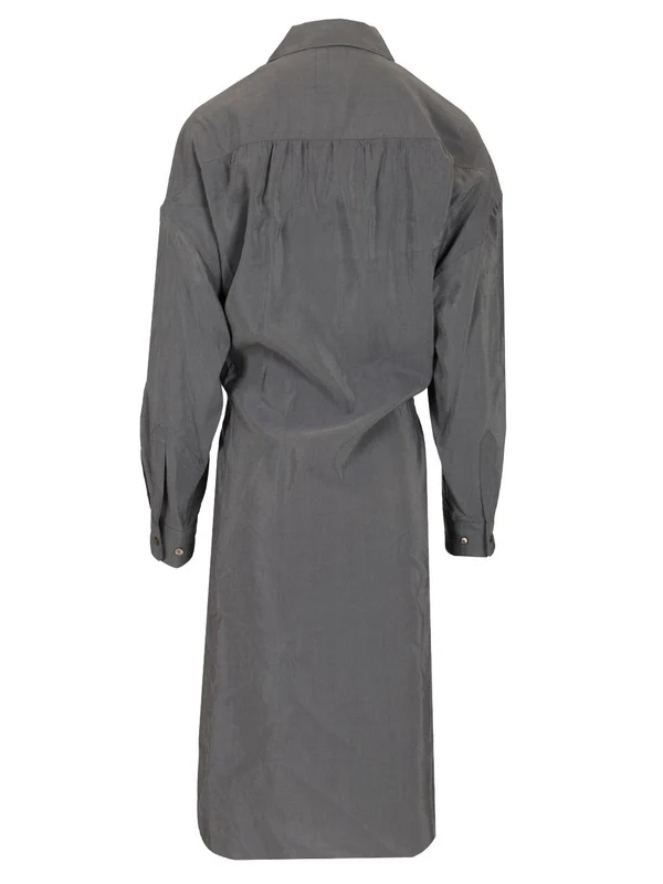 Lemaire Grey Midi Dress - Image 2