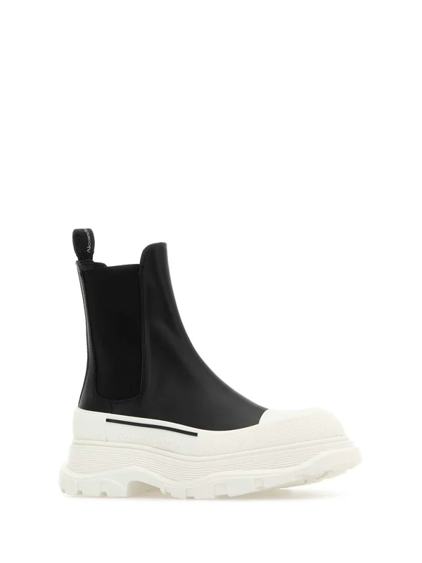 Alexander Mcqueen Black Chelsea Boots - Image 2